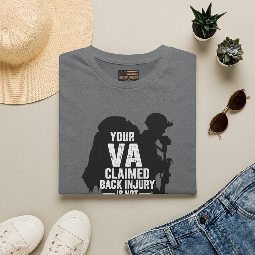 VA Claim Denied Graphic Front T-Shirt
