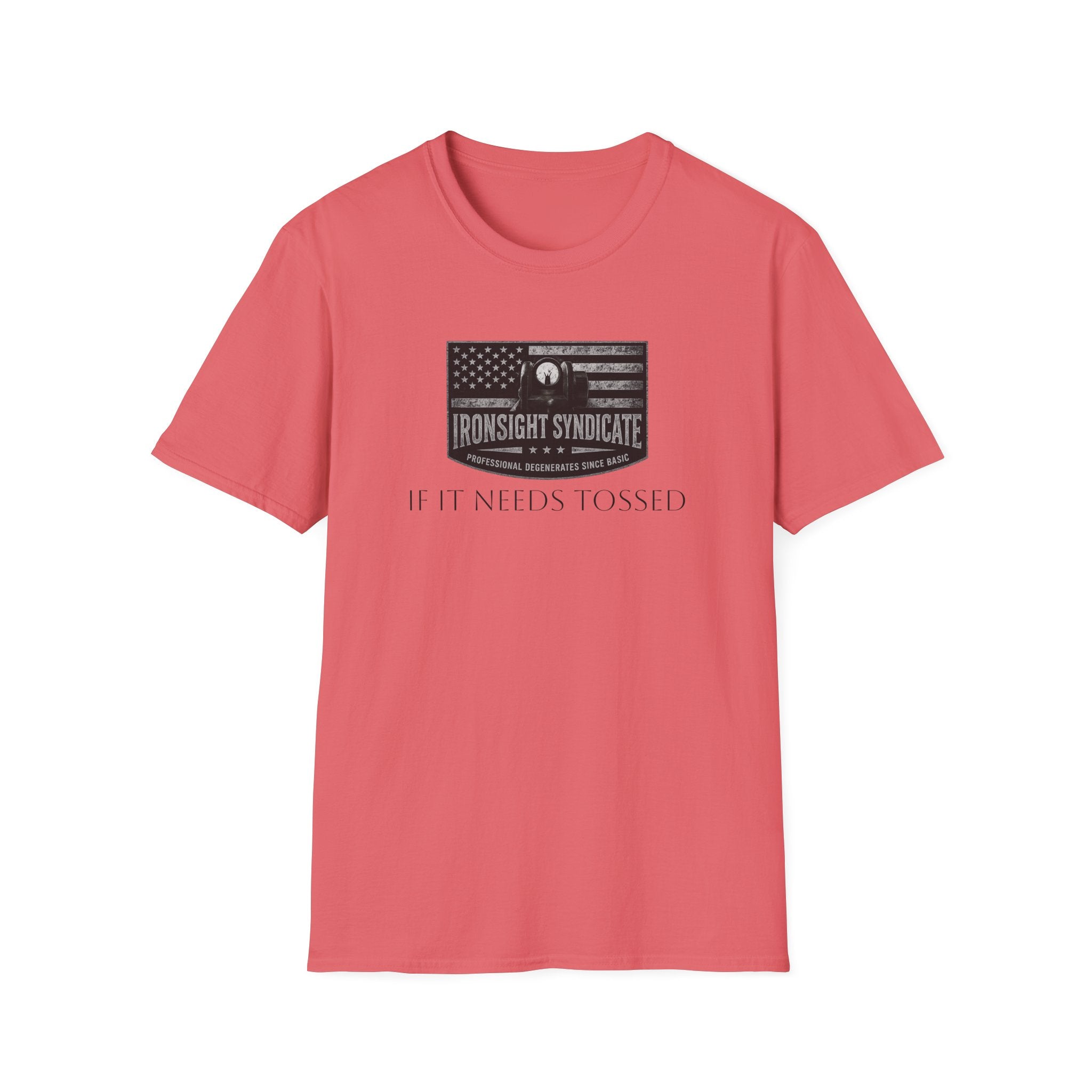Toss It.  Funny Hand Grenade Tee