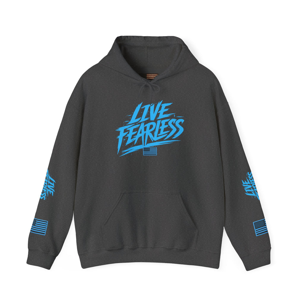 Live Fearless Hoodie | Premium Heavy Weight-Military-Inspired Patriotic Hoodie | Ironsight Syndicate