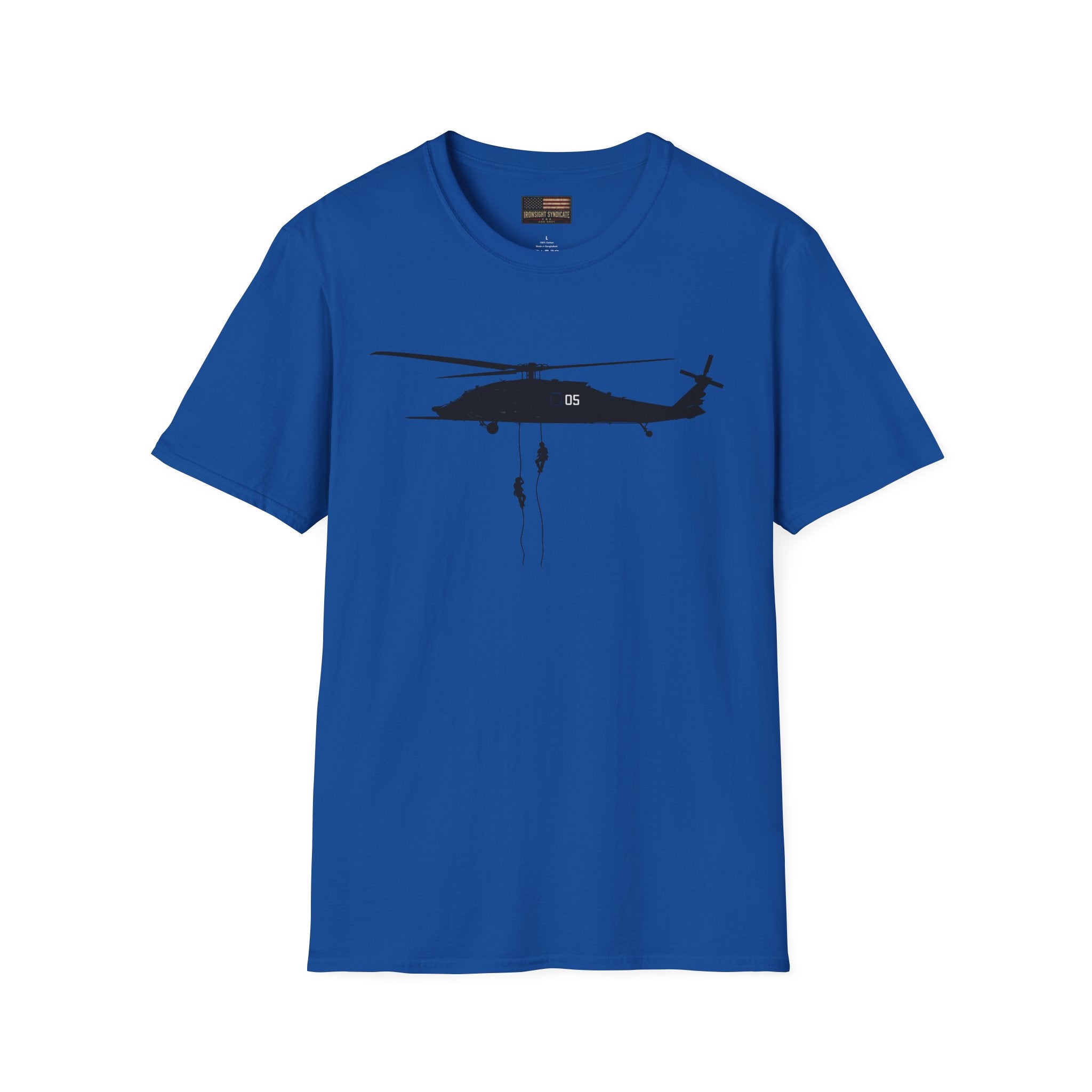 Fast Rope T‑Shirt — Military Silhouette Tee
