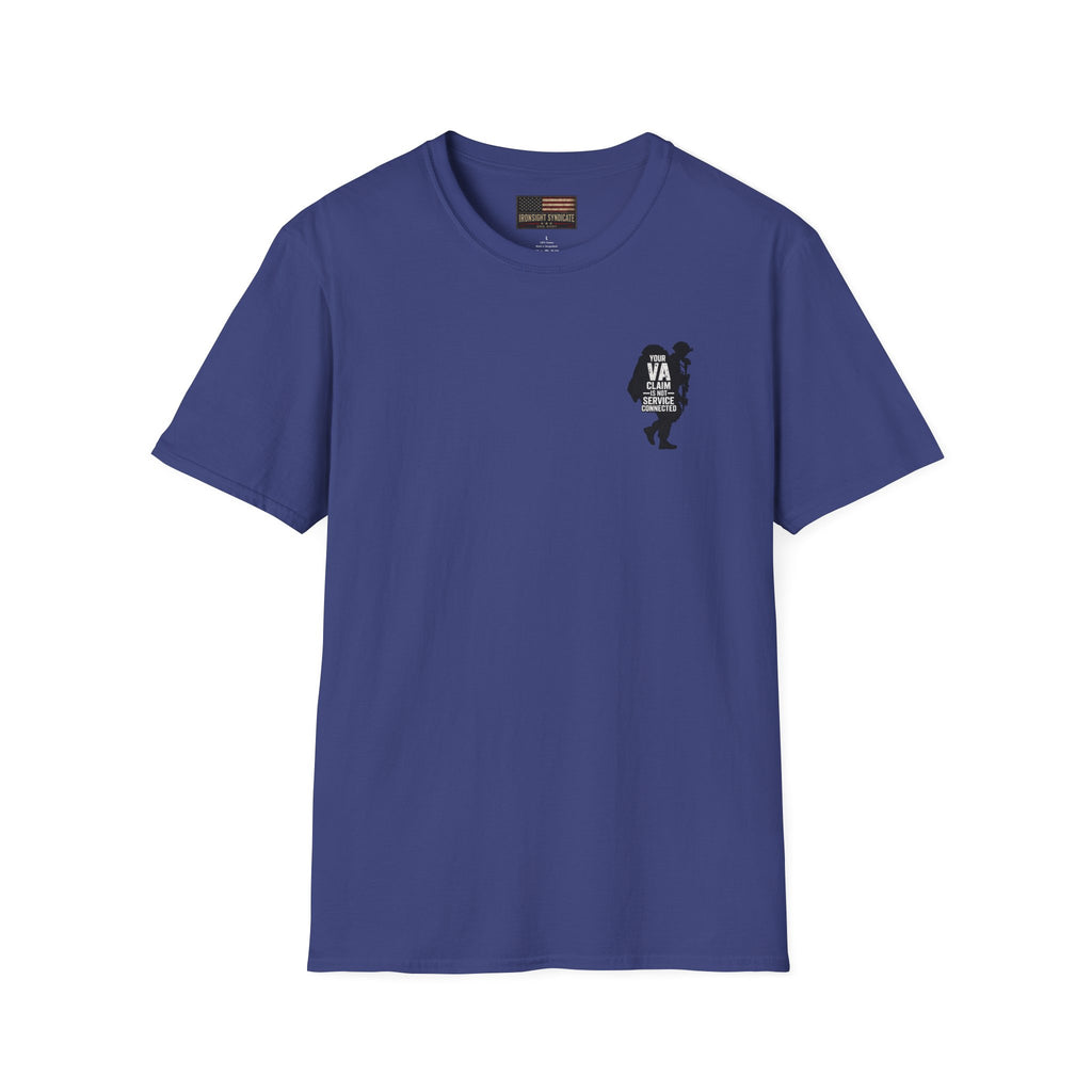 You Survived the War, Good Luck with the Paperwork T-Shirt (Black Graphic)