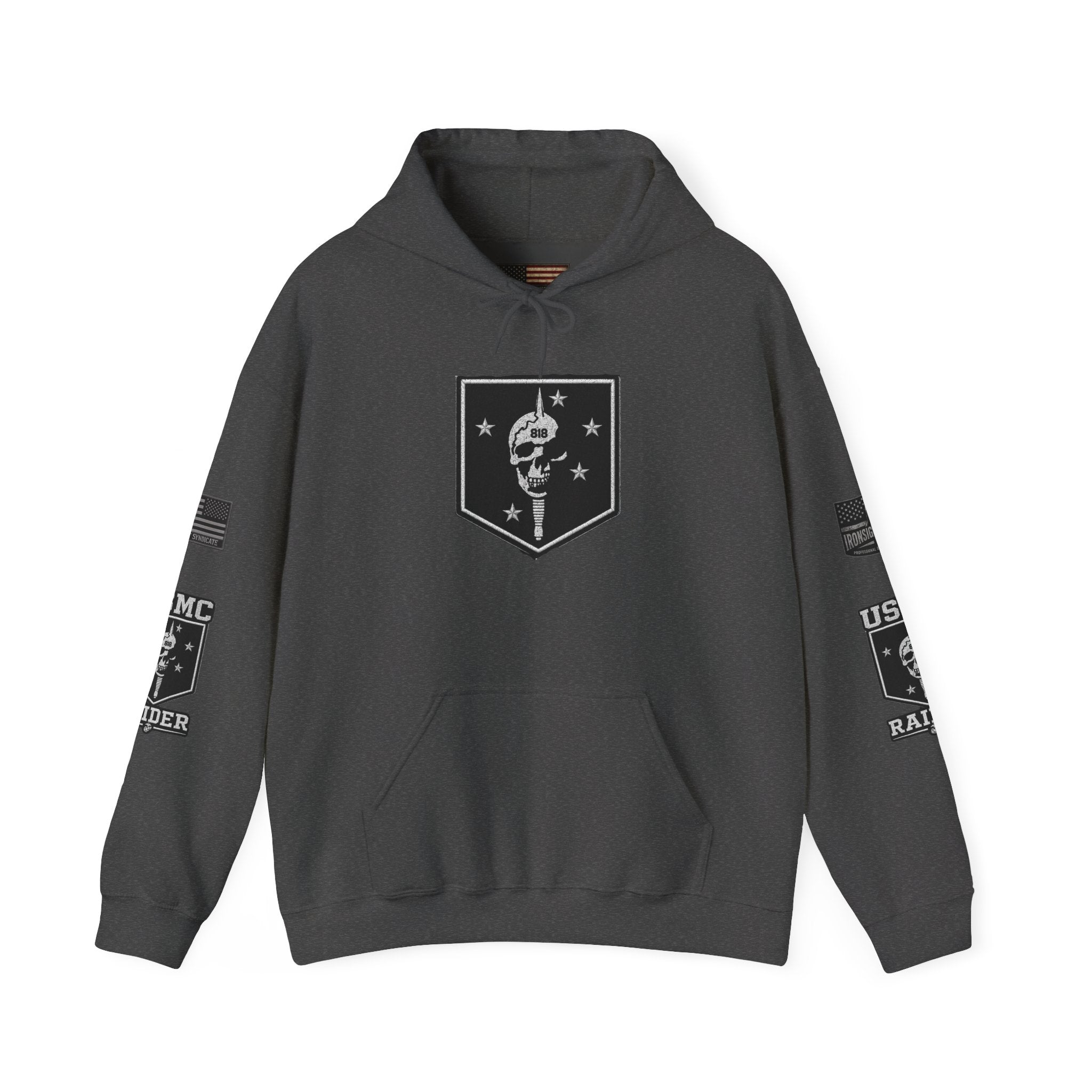 Marine Raider Patriotic Hooded Sweatshirt | Ironsight Syndicate