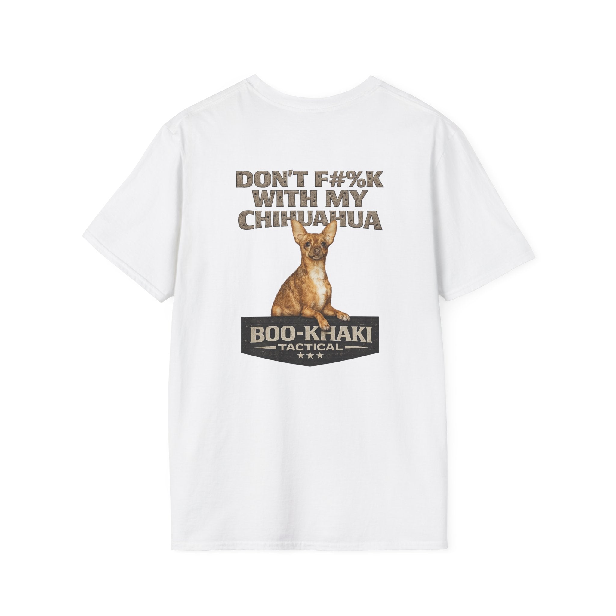 Don't F#%K with my Chihuahua T-Shirt – Boo-Khaki Tactical Graphic Tee