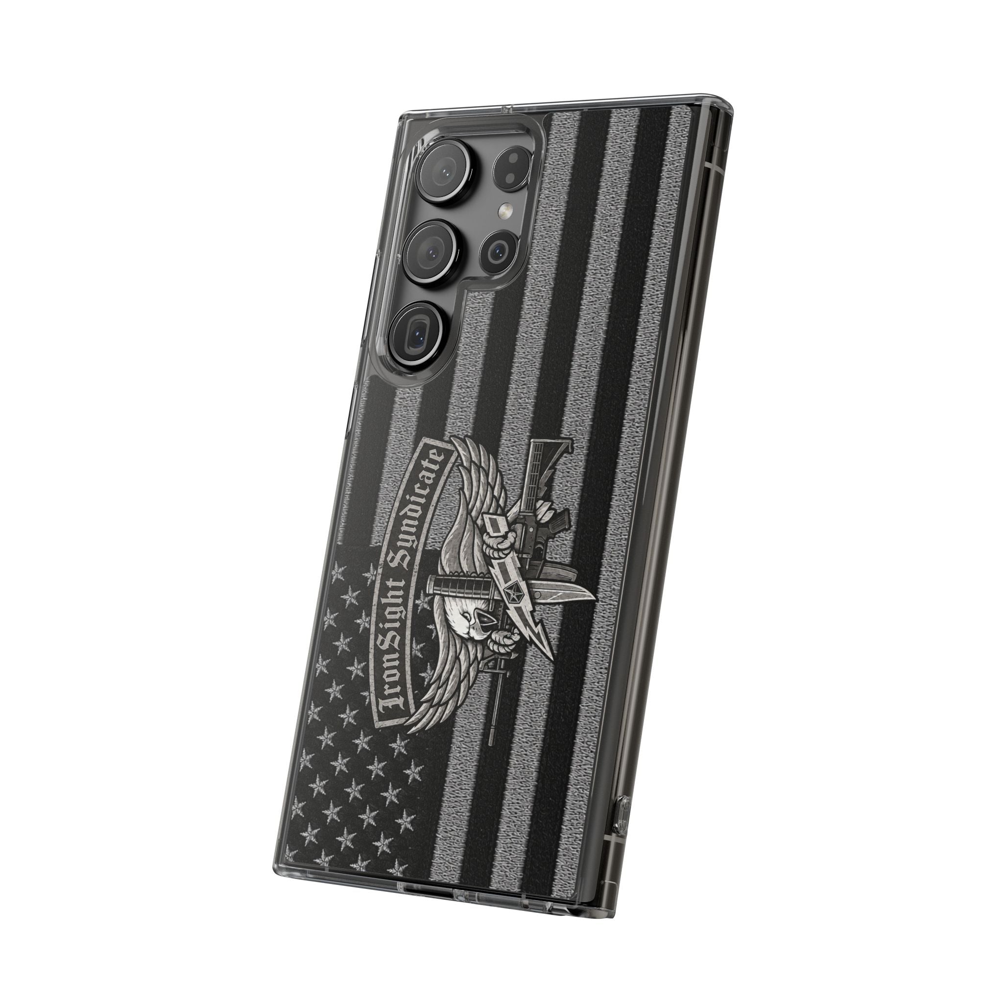 SWAT Eagle Clear Impact-Resistant Phone Case | Ironsight Syndicate