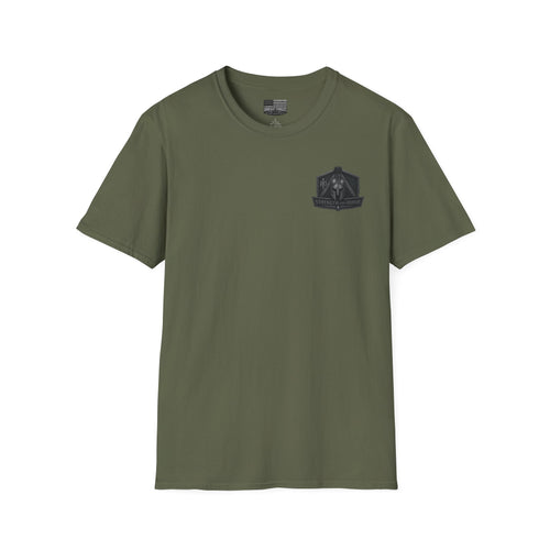 "Strength and Honor" T-Shirt | Patriotic Military Graphic Tee for Veterans & Patriots, Adult (13 and up), unisex
