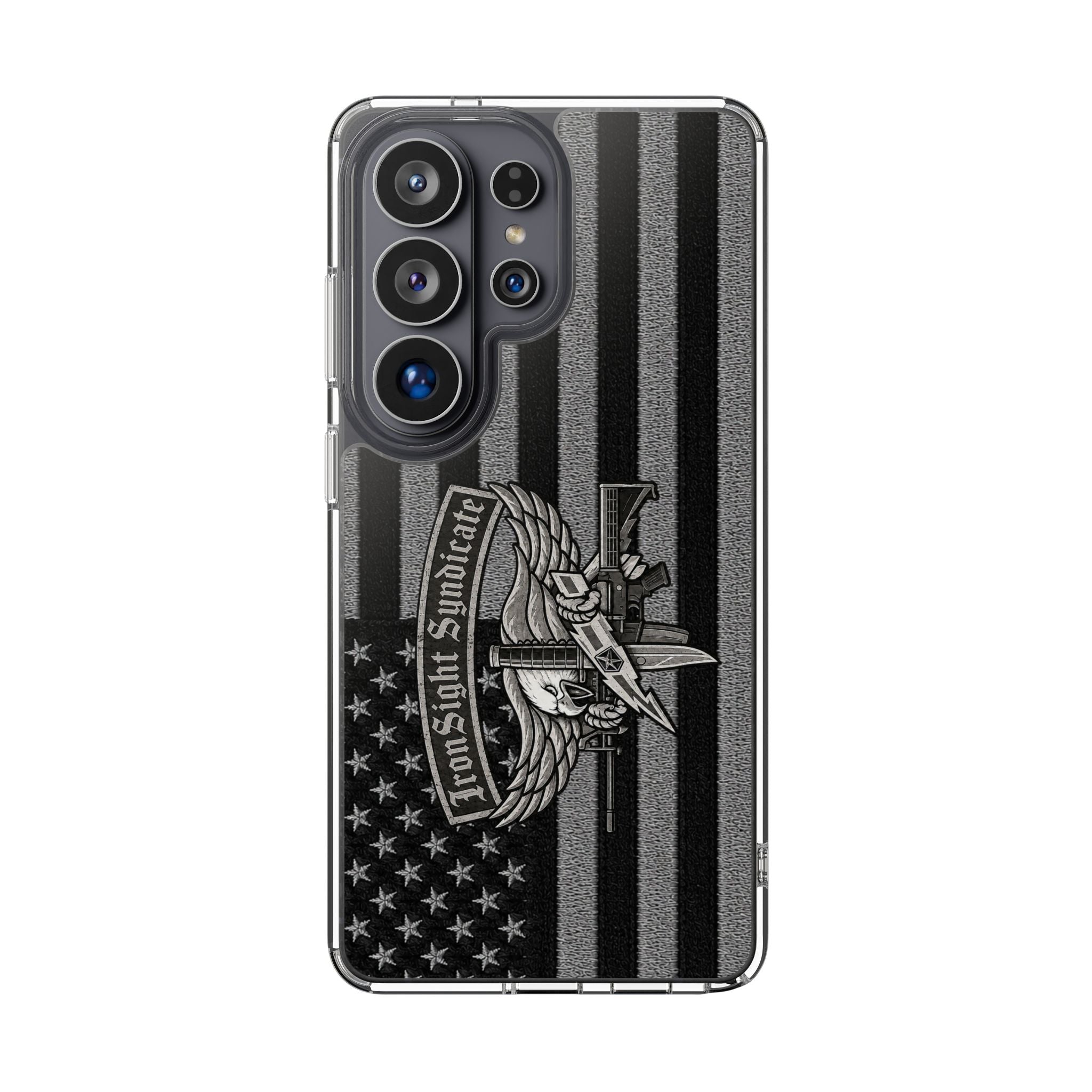 SWAT Eagle Clear Impact-Resistant Phone Case - S | Ironsight Syndicate