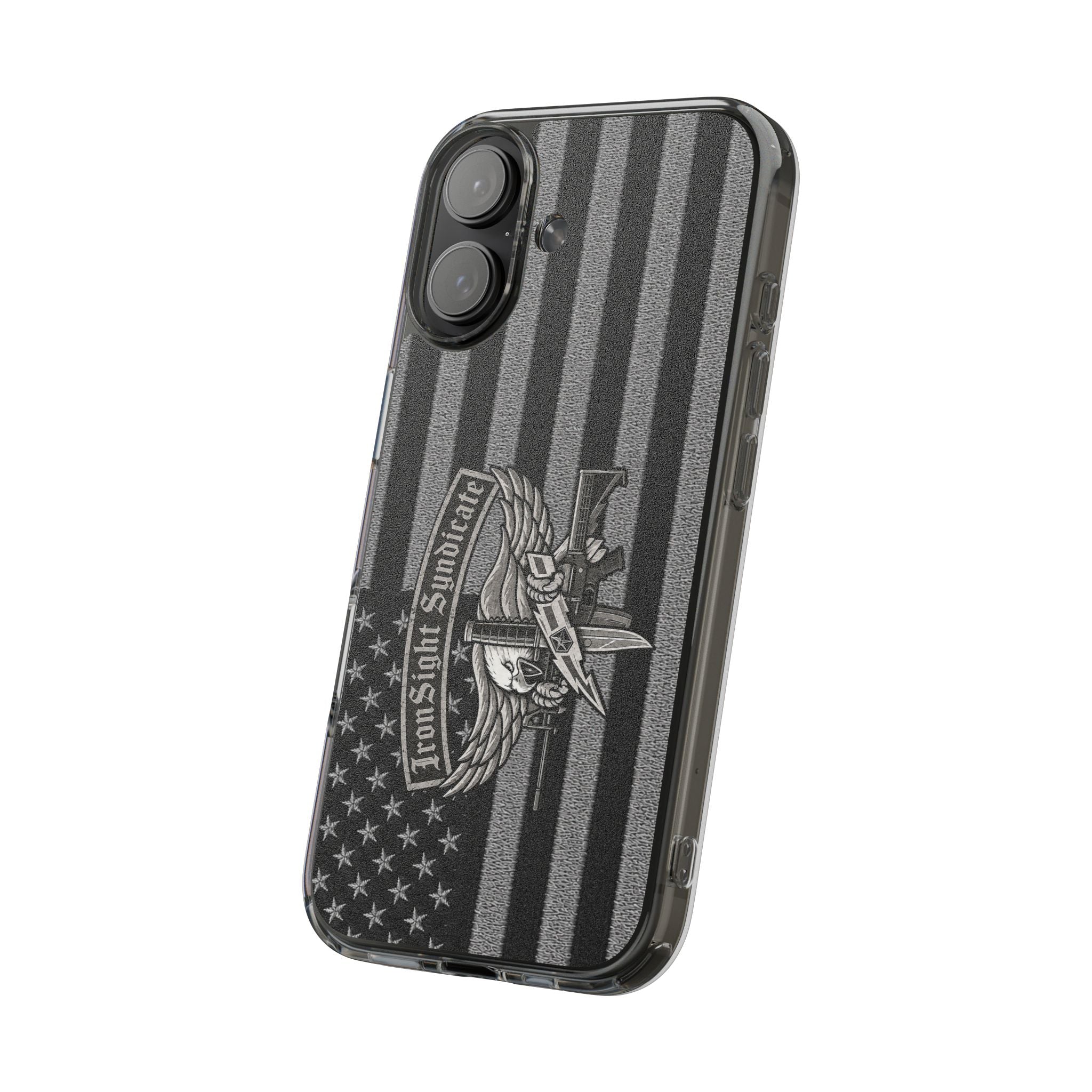 SWAT Eagle Clear Impact-Resistant Phone Case - i | Ironsight Syndicate
