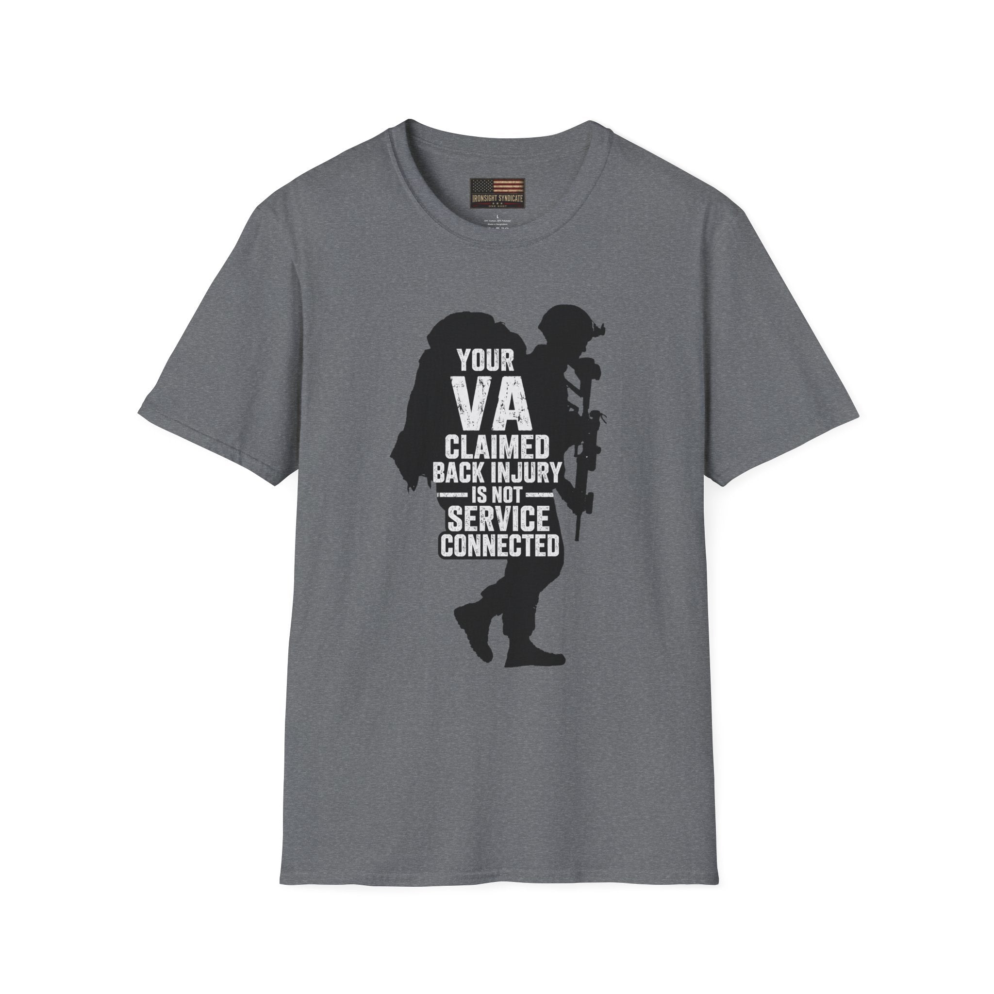 VA Claim Denied Graphic Front T-Shirt