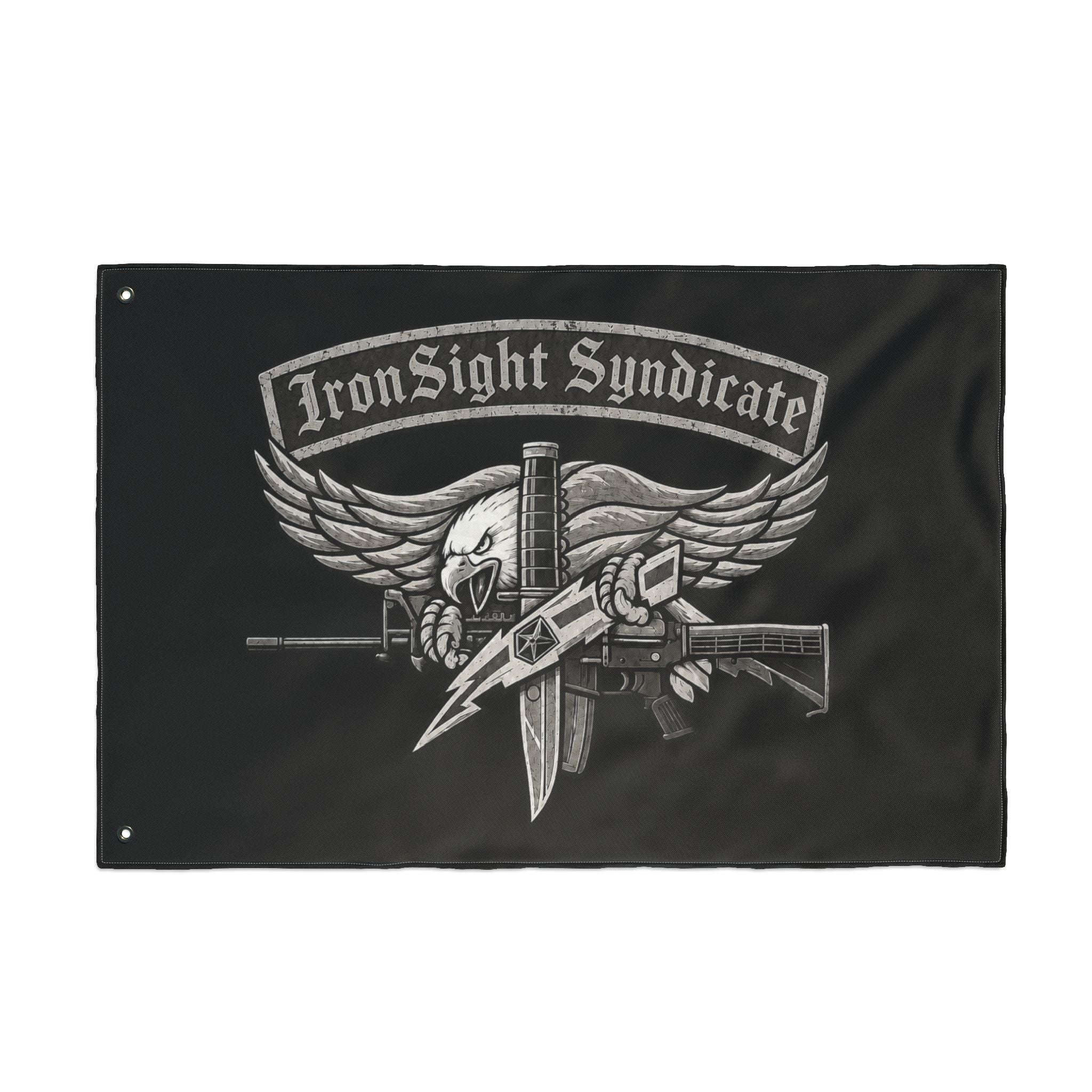 Double Sided SWAT Eagle Flag
