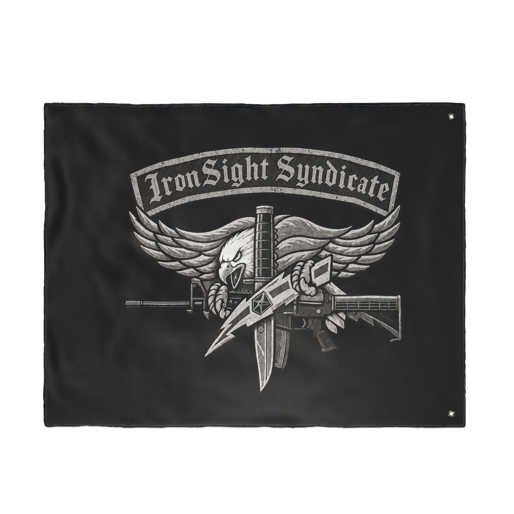 Double Sided SWAT Eagle Flag
