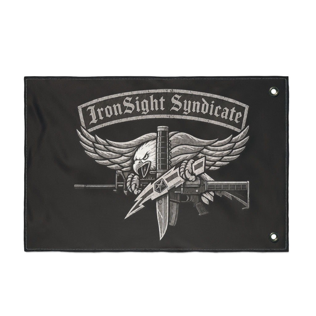 Double Sided SWAT Eagle Flag