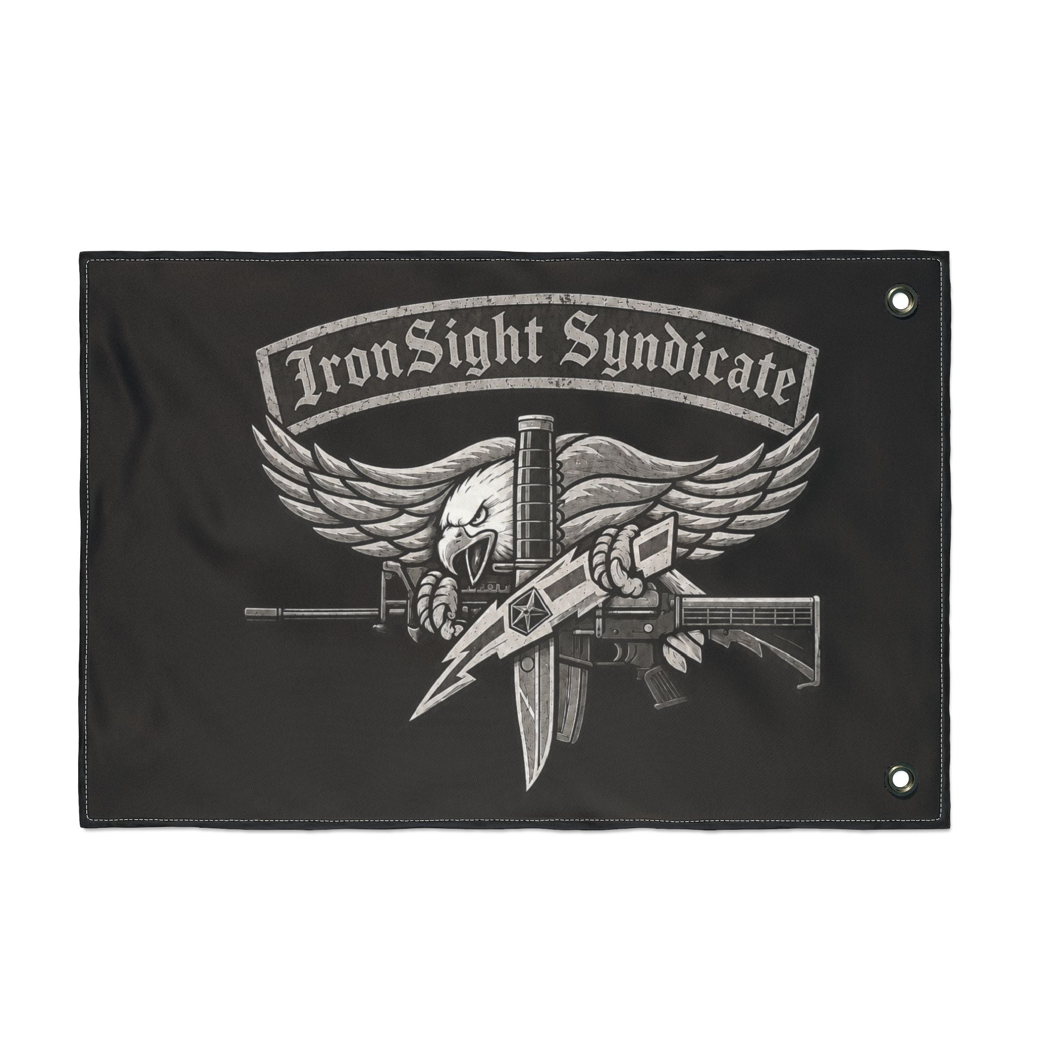 Double Sided SWAT Eagle Flag