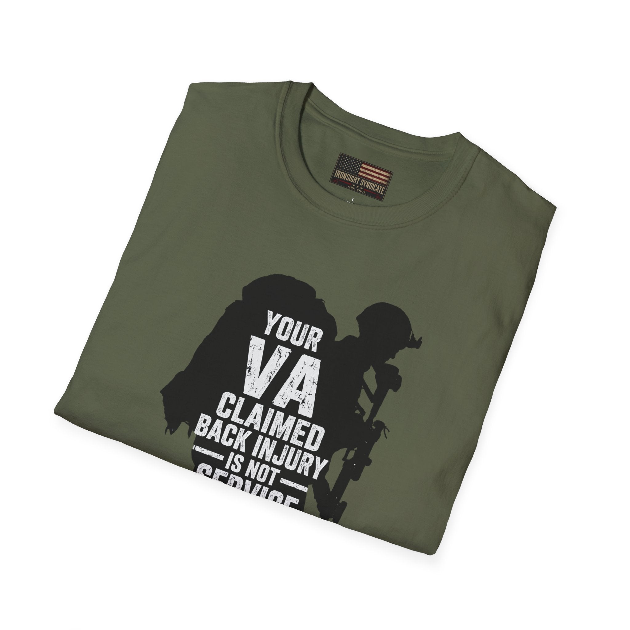 VA Claim Denied Graphic Front T-Shirt