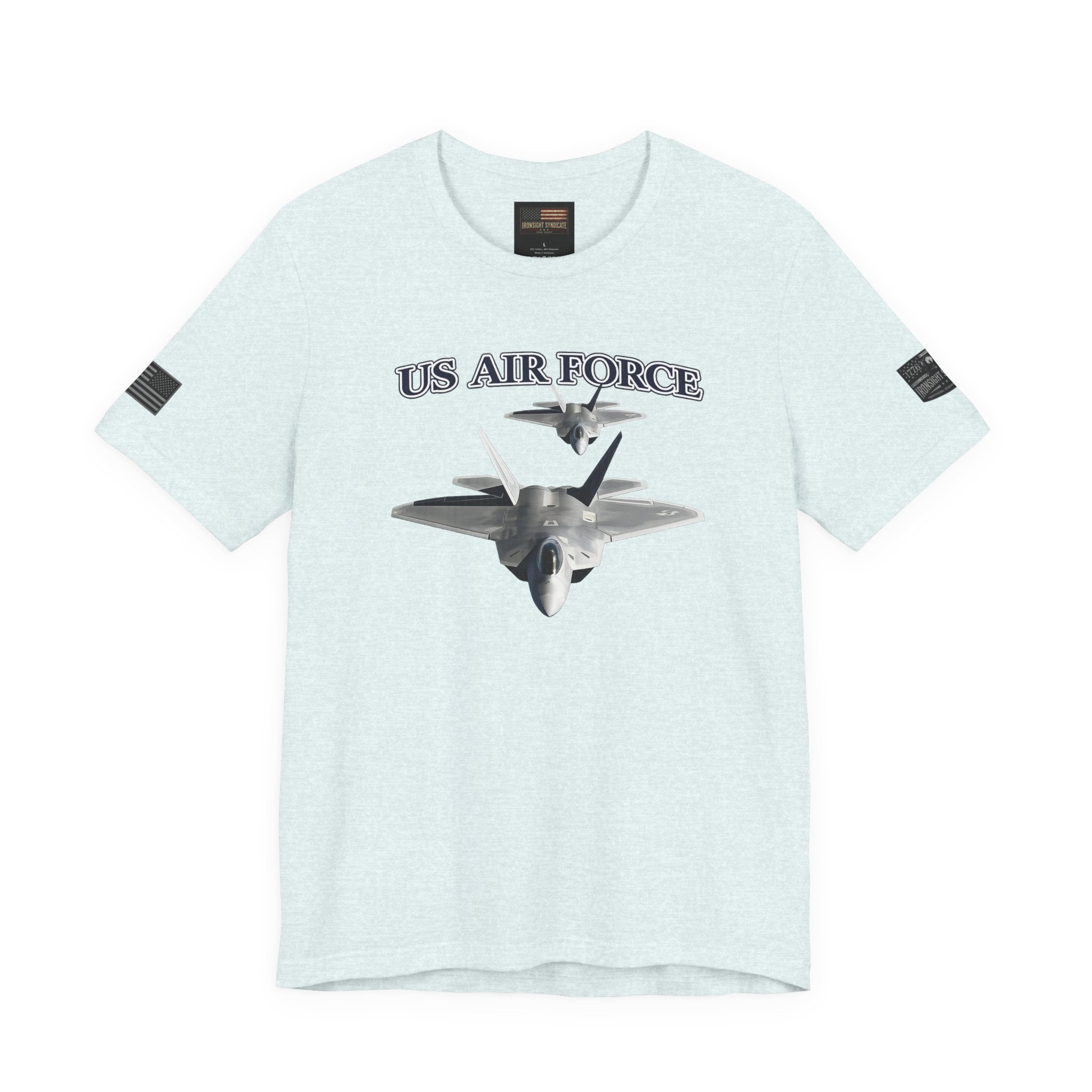 F-22 Raptor USAF Stealth Fighter Jet Graphic Tee – Premium Air Force Pride T-Shirt for Veterans & Active Duty