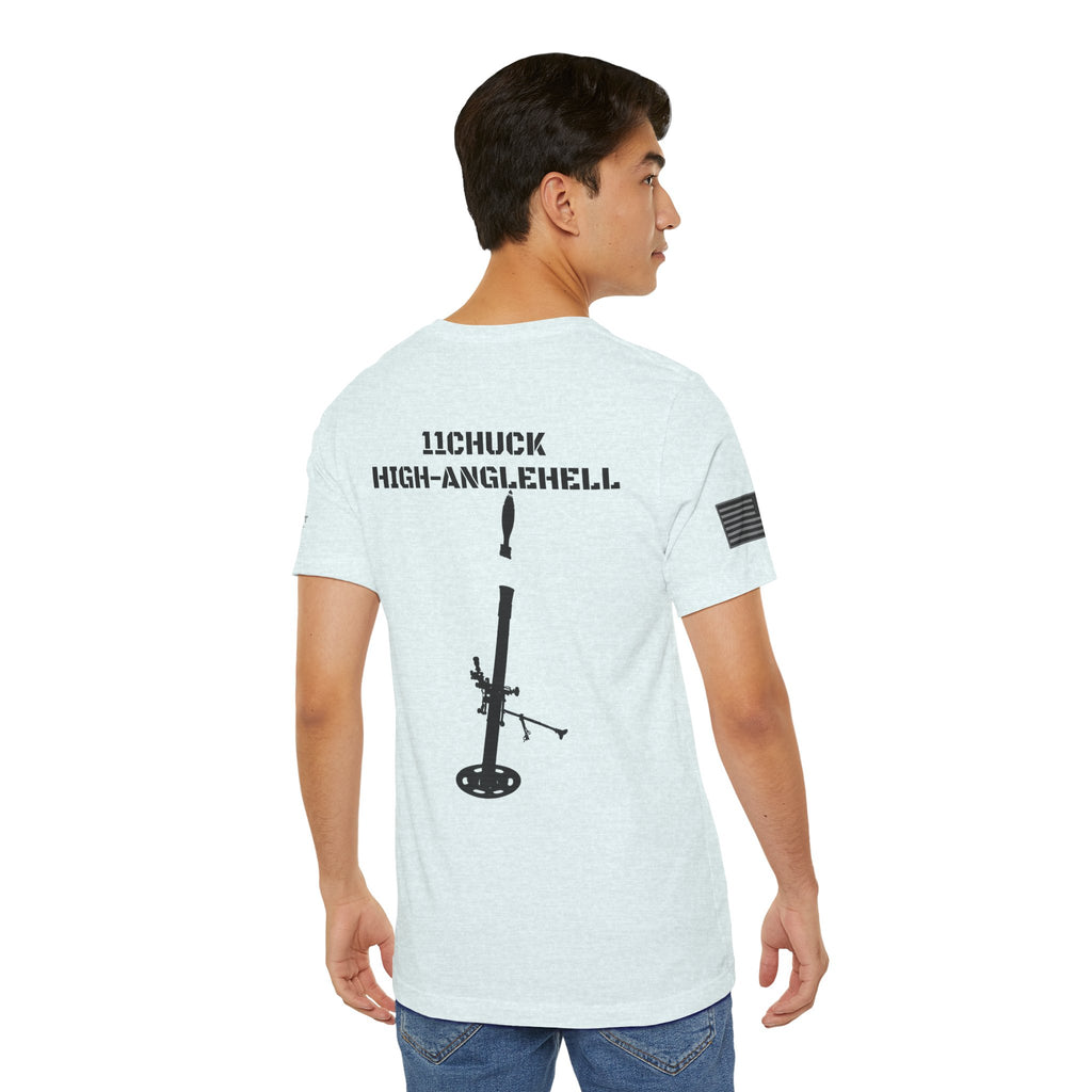 11Chuck Indirect Fire Infantryman Inspired Patriotic T-Shirt