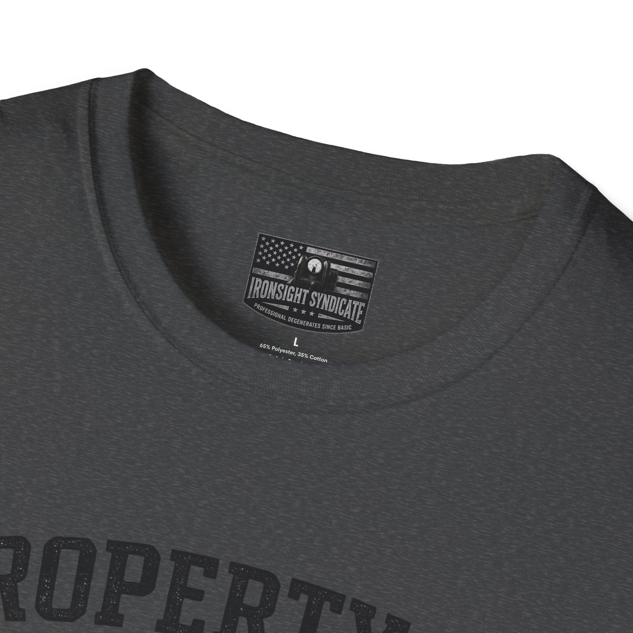 Fort Benning Athletic Tee  Ironsight Syndicate | Patriotic Military Graphic Tee for Veterans & Patriots, Adult (13 and up), unisex