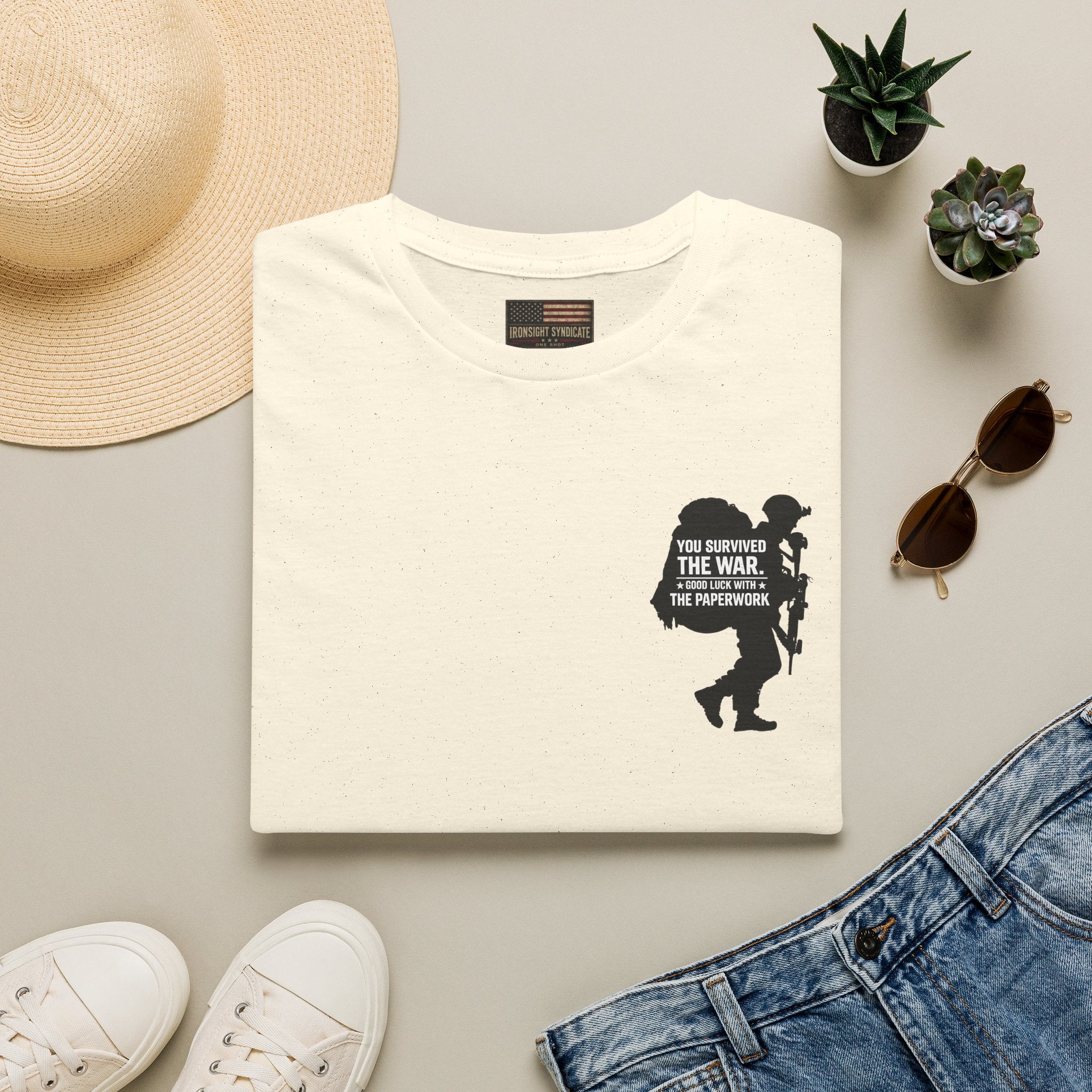 VA Tinnitus Claim Is Denied T-Shirt | Ironsight Syndicate