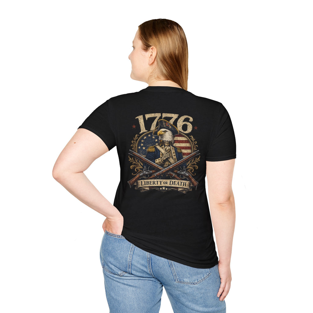 Bald Eagle 1776 Liberty or Death Tee