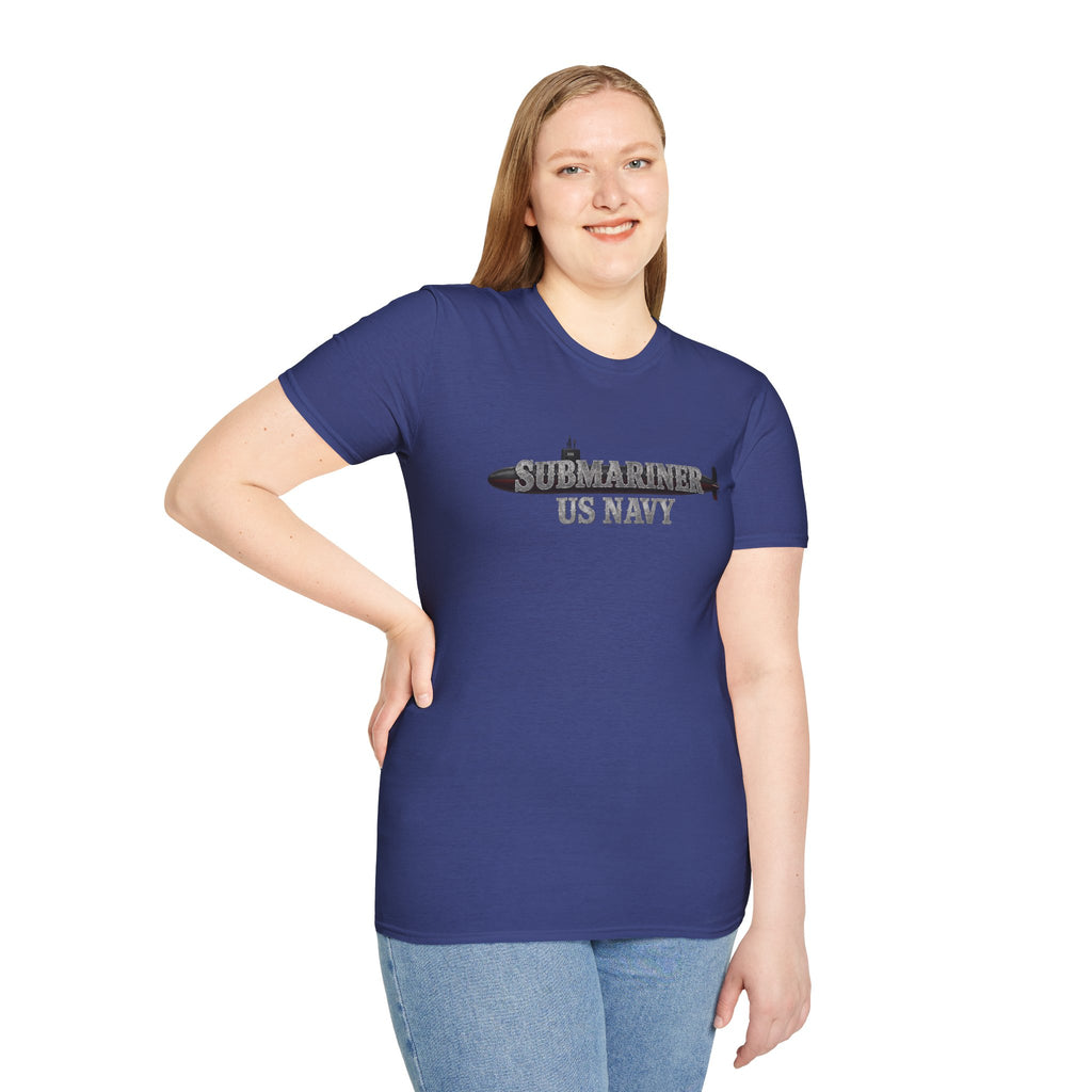 Deep, Silent, Fast Deadly US Navy Submariner T-Shirt