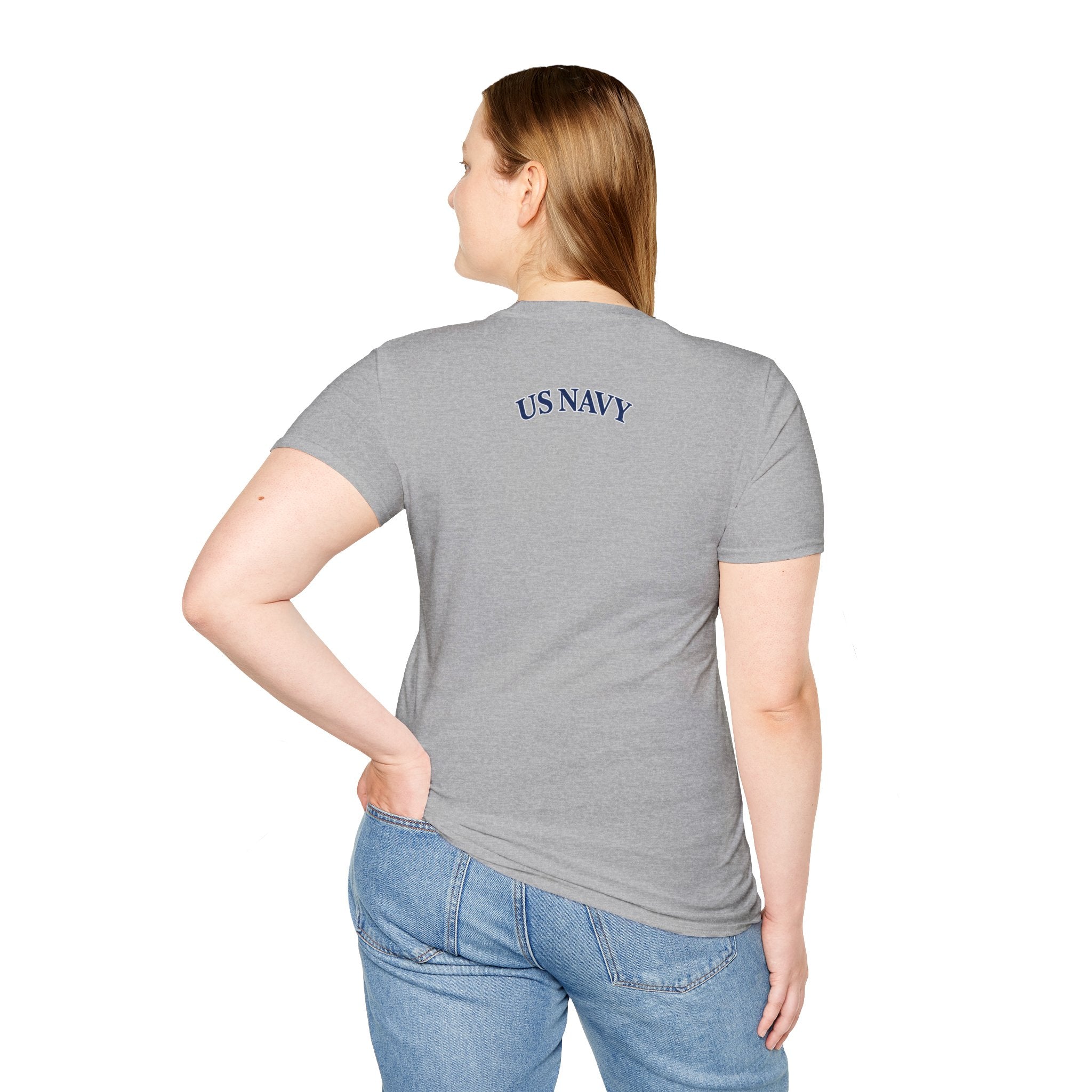 Deep, Silent, Fast Deadly US Navy Submariner Graphic Front T-Shirt