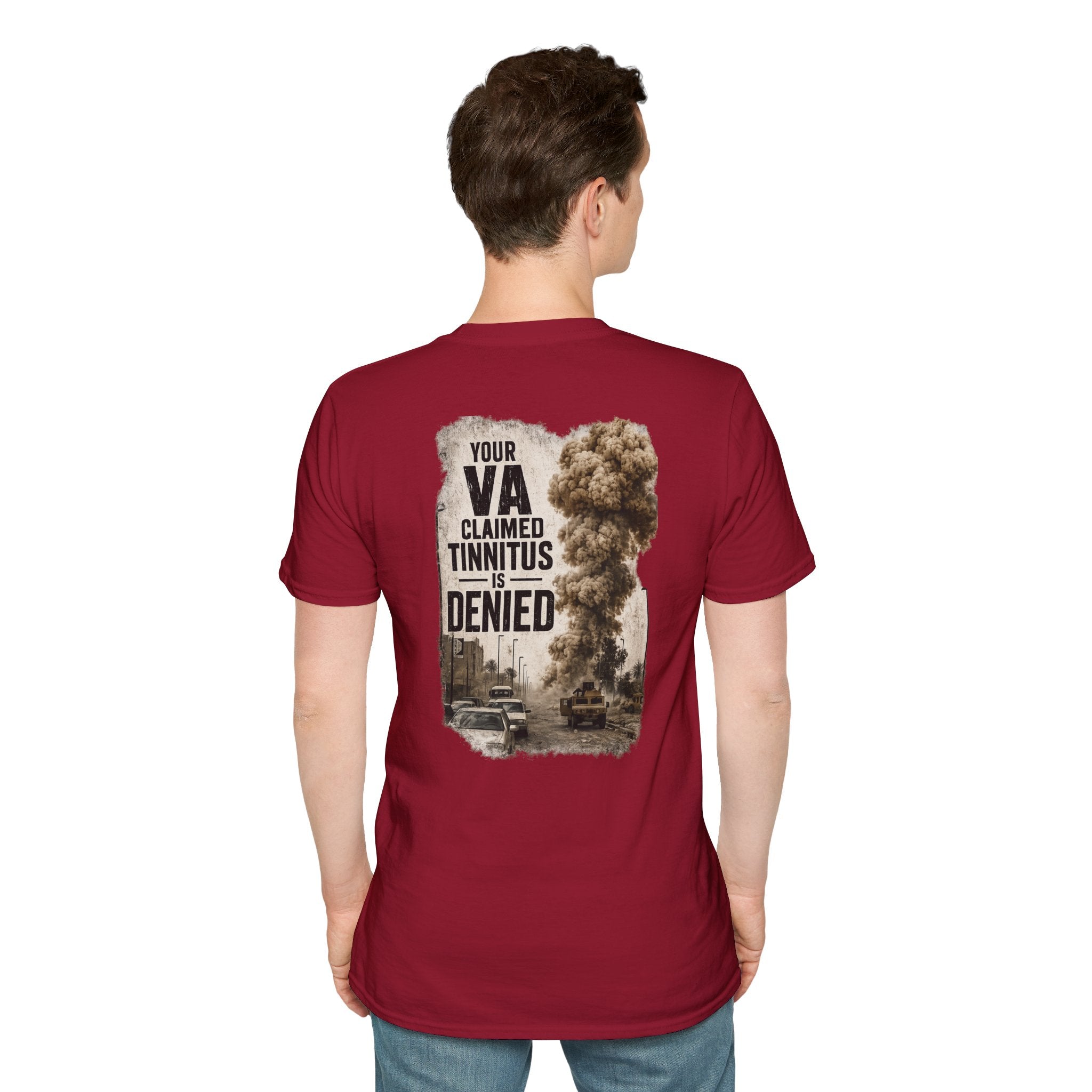 VA Tinnitus Claim Is Denied T-Shirt | Ironsight Syndicate