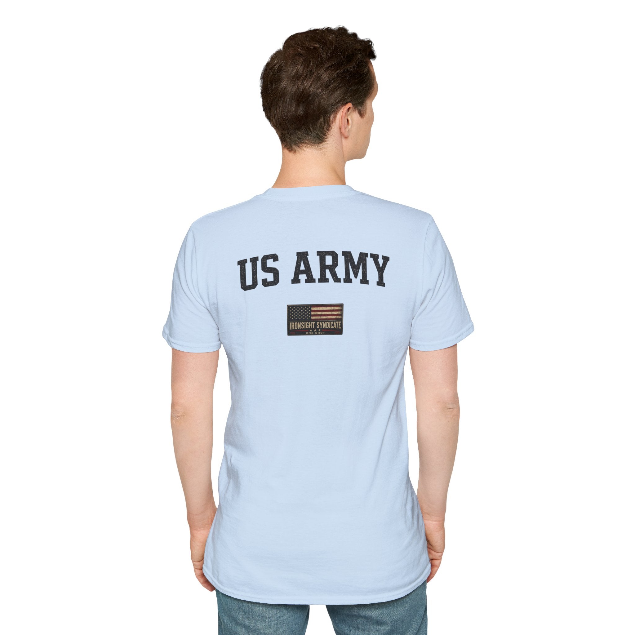 Fort Benning Athletic Tee  Ironsight Syndicate | Patriotic Military Graphic Tee for Veterans & Patriots, Adult (13 and up), unisex