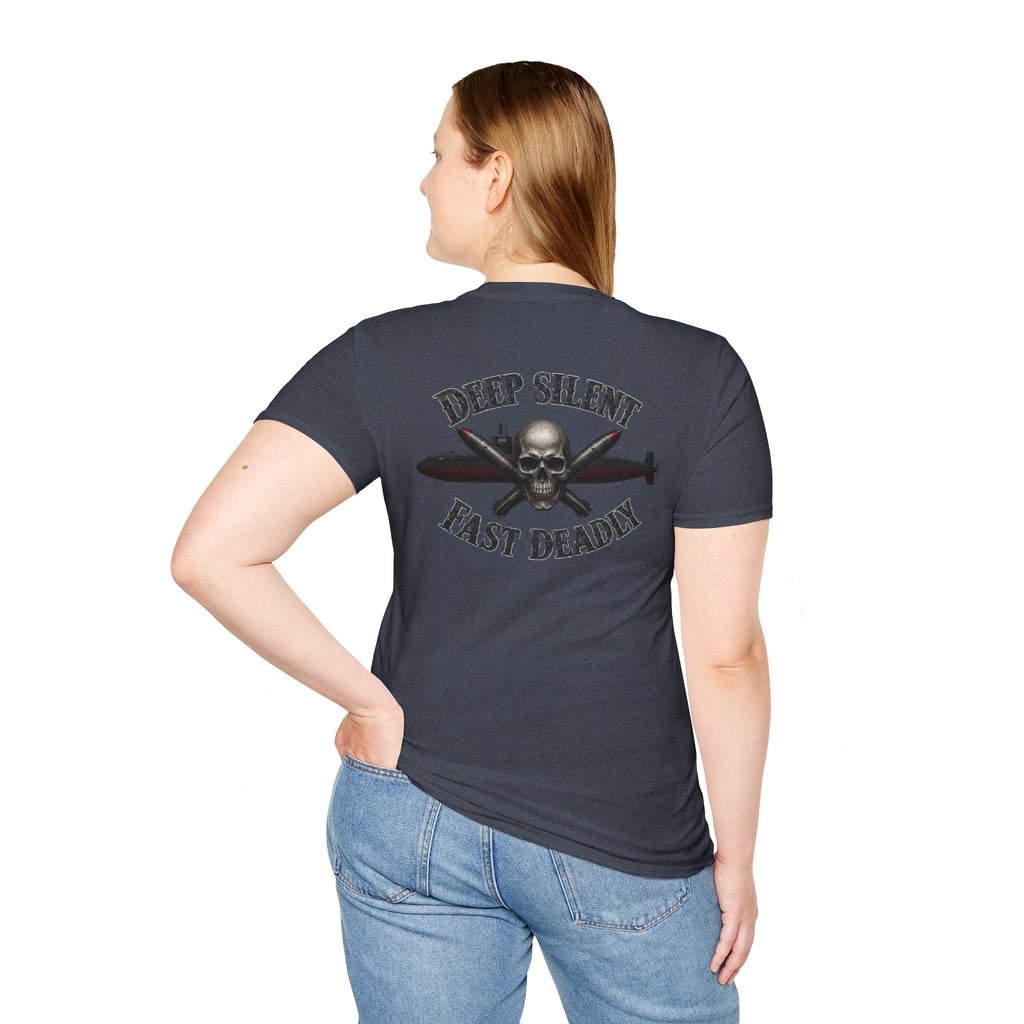 Deep, Silent, Fast Deadly US Navy Submariner T-Shirt
