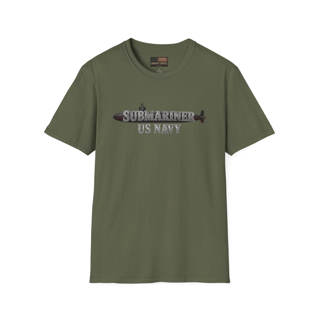 Deep, Silent, Fast Deadly US Navy Submariner T-Shirt