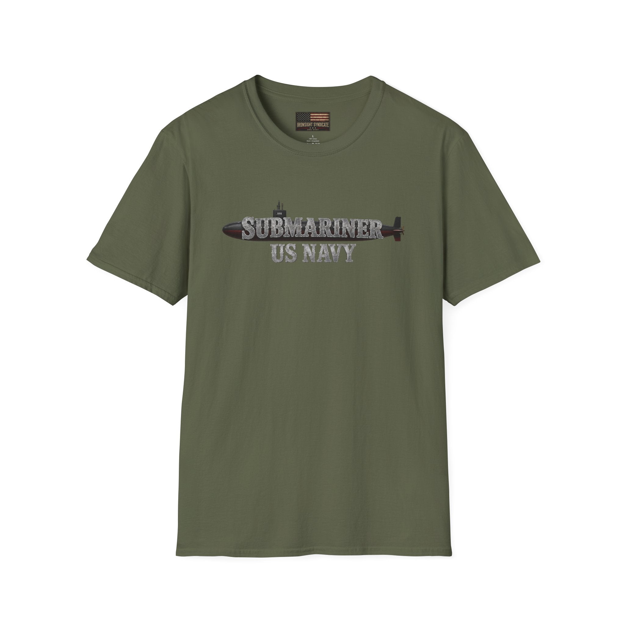 Deep, Silent, Fast Deadly US Navy Submariner T-Shirt