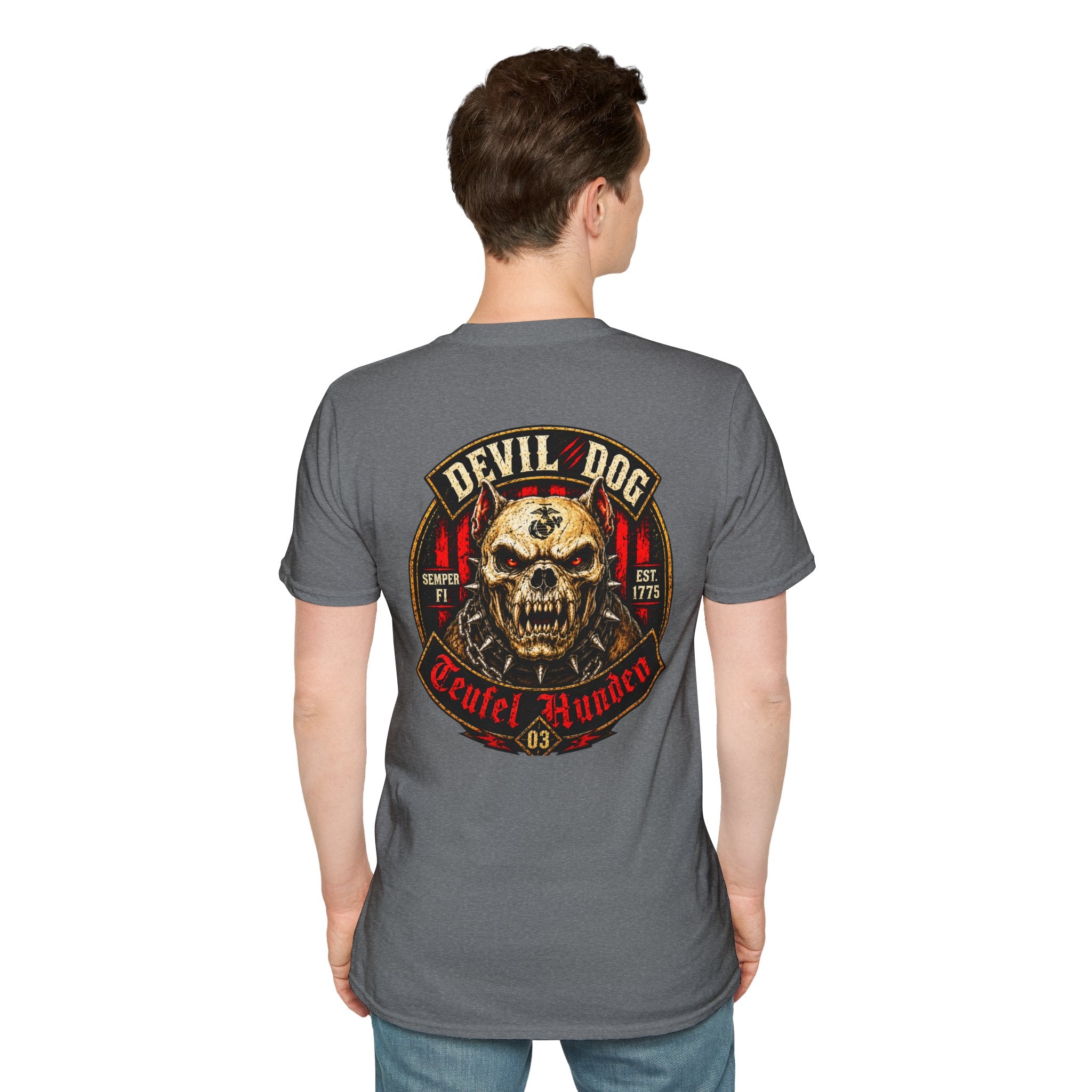 Devil Dog, Teufel Hunden Marine Corps T-Shirt