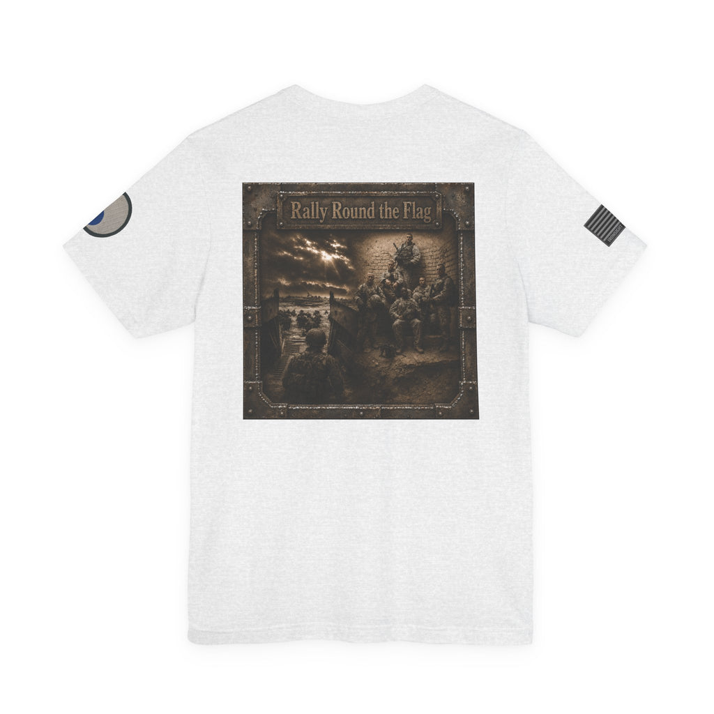 29th Infantry Division 1-115th Infantry Regiment T-Shirt | Patriotic Military Graphic Tee for Veterans & Patriots, Adult (13 and up), unisex
