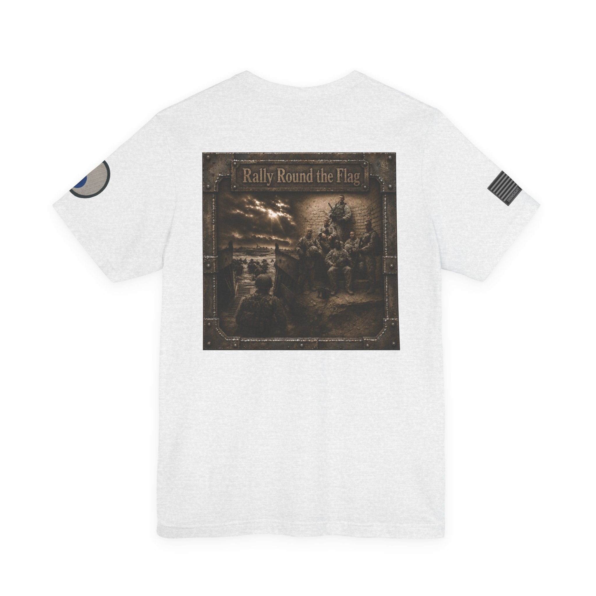 29th Infantry Division 1-115th Infantry Regiment T-Shirt | Patriotic Military Graphic Tee for Veterans & Patriots, Adult (13 and up), unisex