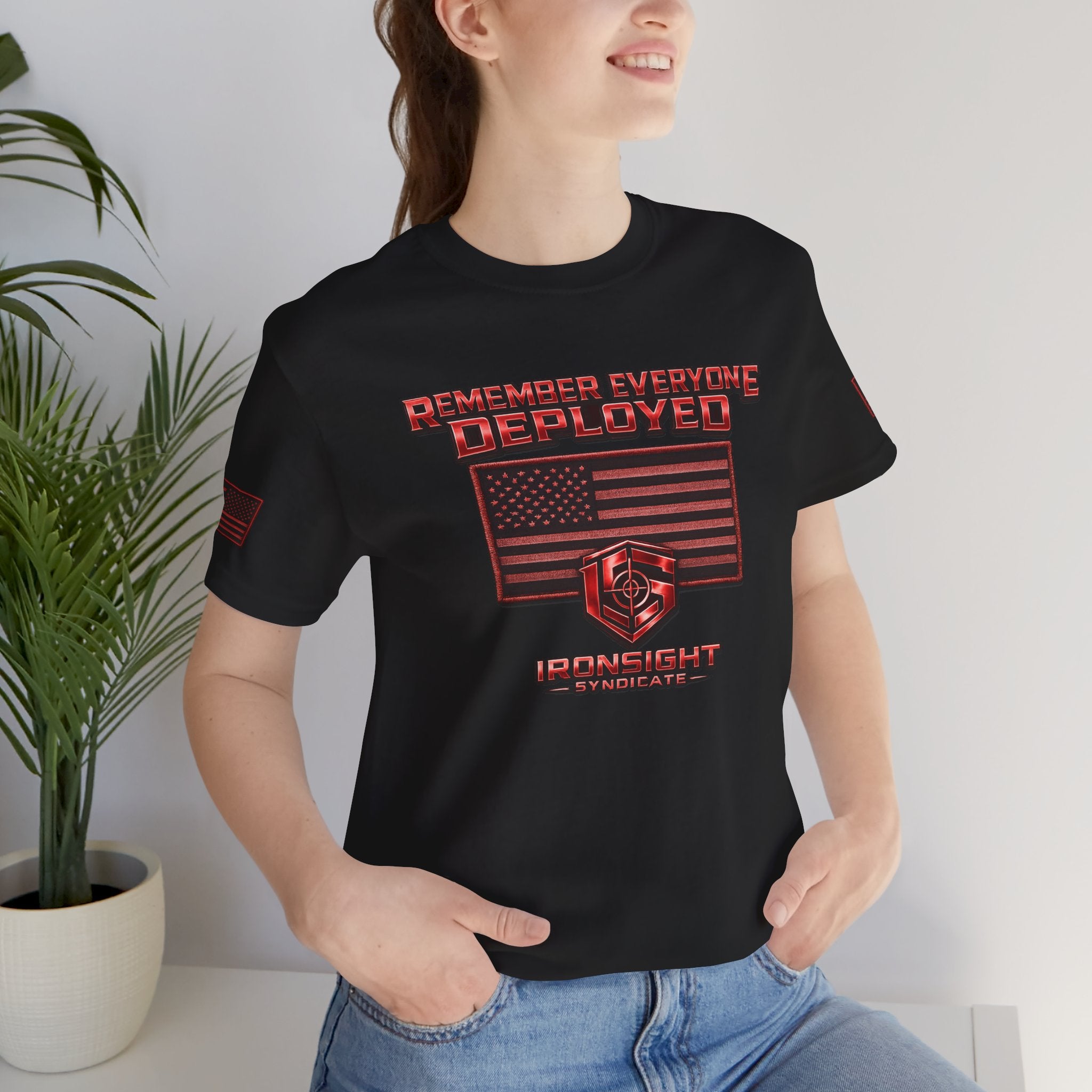 Remember Everyone Deployed (R.E.D.) Patriotic T-Shirt | Ironsight Syndicate