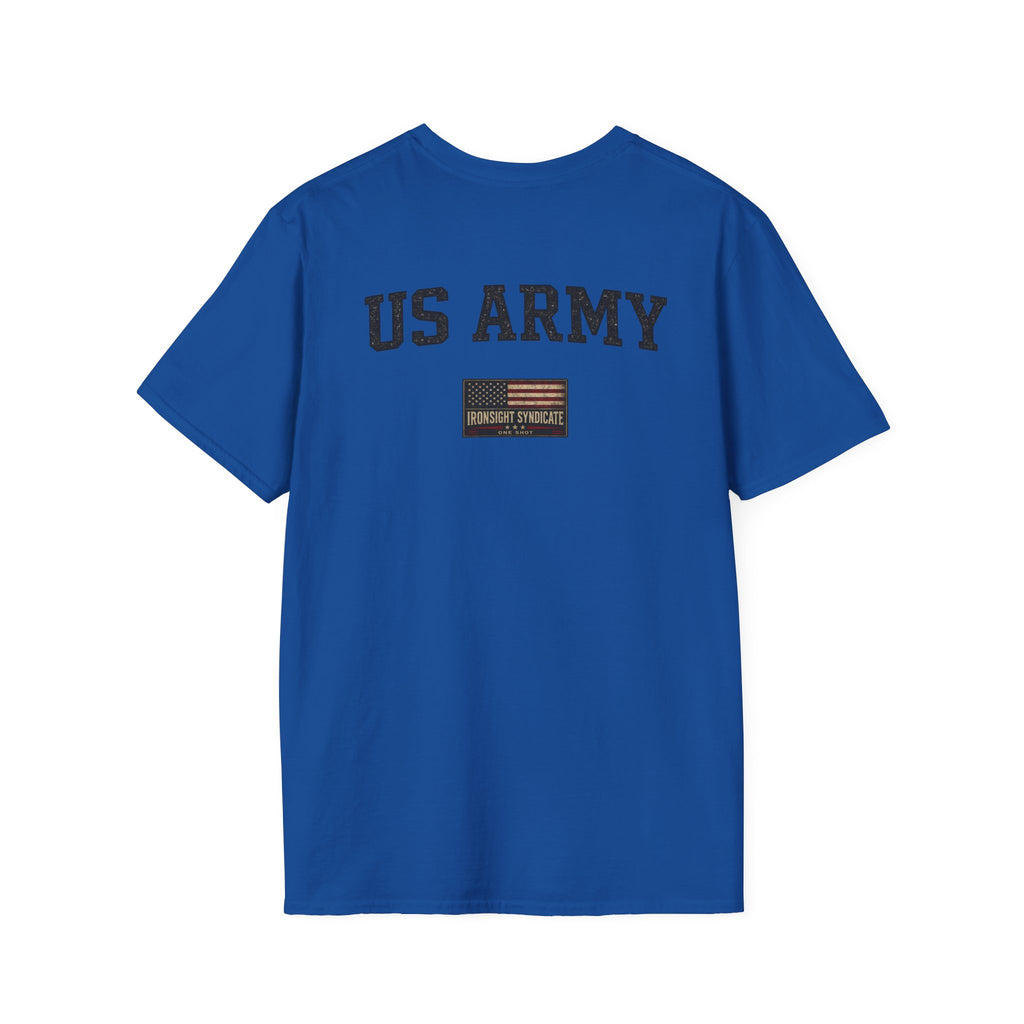 Fort Benning Athletic Tee  Ironsight Syndicate | Patriotic Military Graphic Tee for Veterans & Patriots, Adult (13 and up), unisex