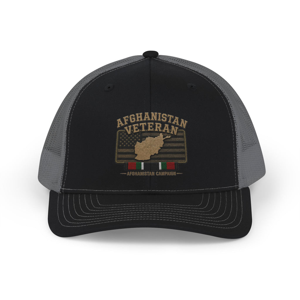 Afghanistan Campaign Veteran Trucker Cap
