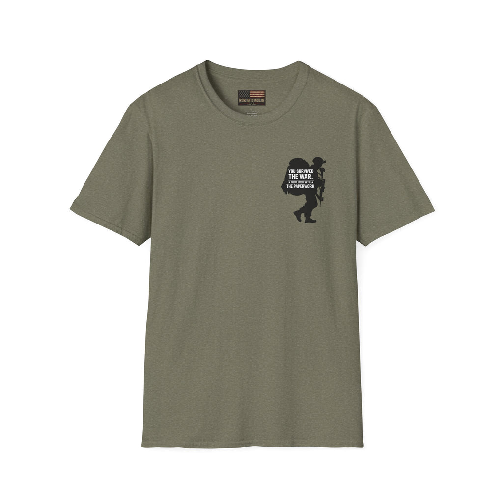 VA Tinnitus Claim Is Denied T-Shirt | Ironsight Syndicate