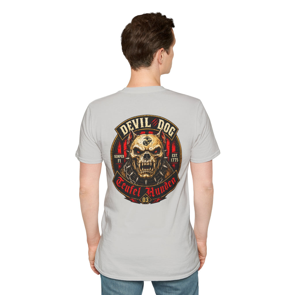 Devil Dog, Teufel Hunden Marine Corps T-Shirt