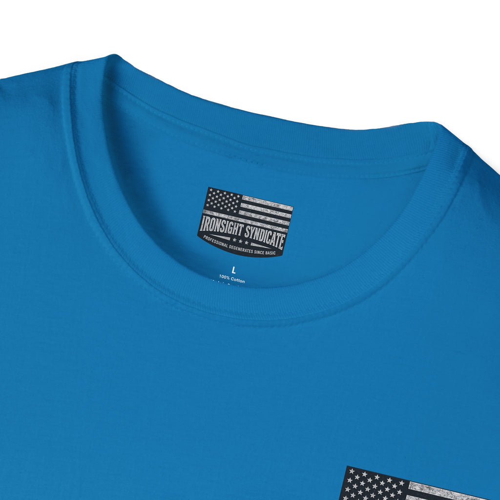 Machine Gun George Washington T-Shirt | Patriotic Military Graphic Tee for Veterans & Patriots, Adult (13 and up), unisex