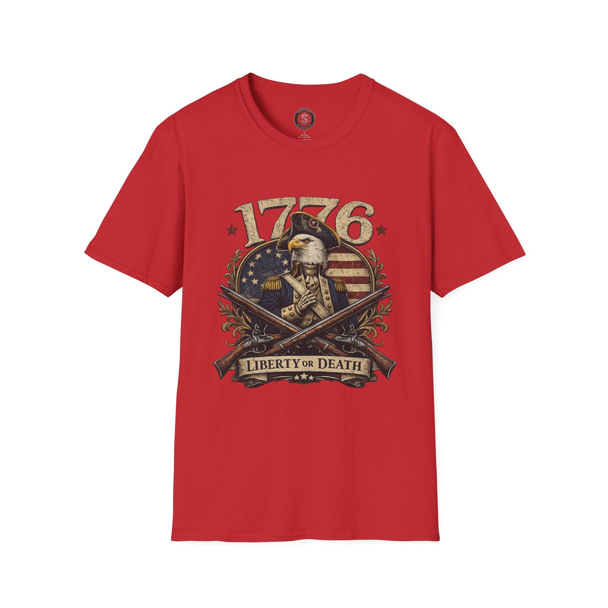 Bald Eagle 1776 Liberty or Death Tee