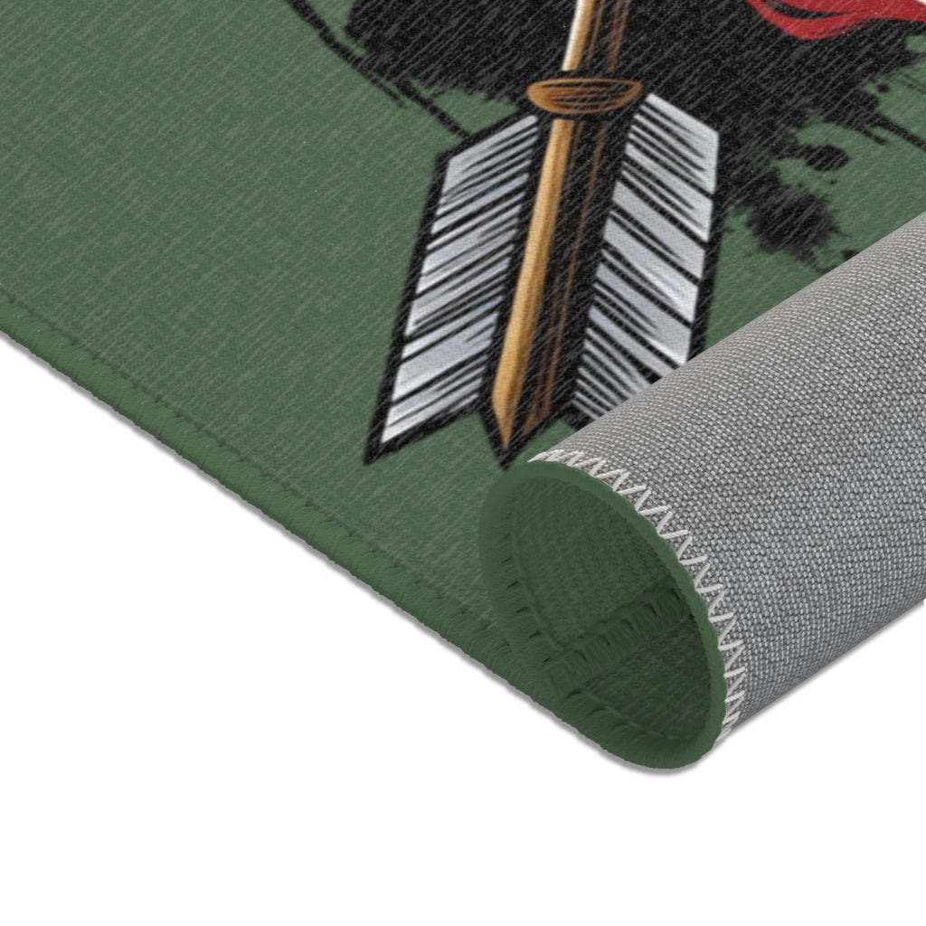 Special Forces De Oppresso Liber American Skull Area Rug — Military Home Decor — Ironsight Syndicate - 7