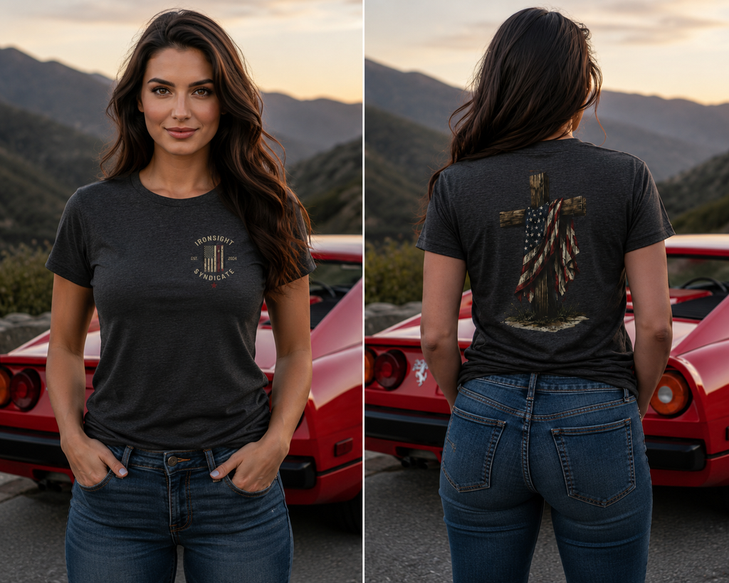Cross & Country – Patriotic Faith T-Shirt