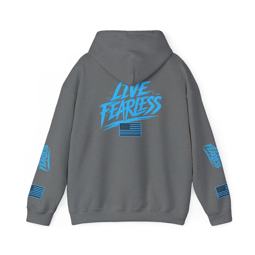 Live Fearless Hoodie | Premium Heavy Weight-Military-Inspired Patriotic Hoodie | Ironsight Syndicate