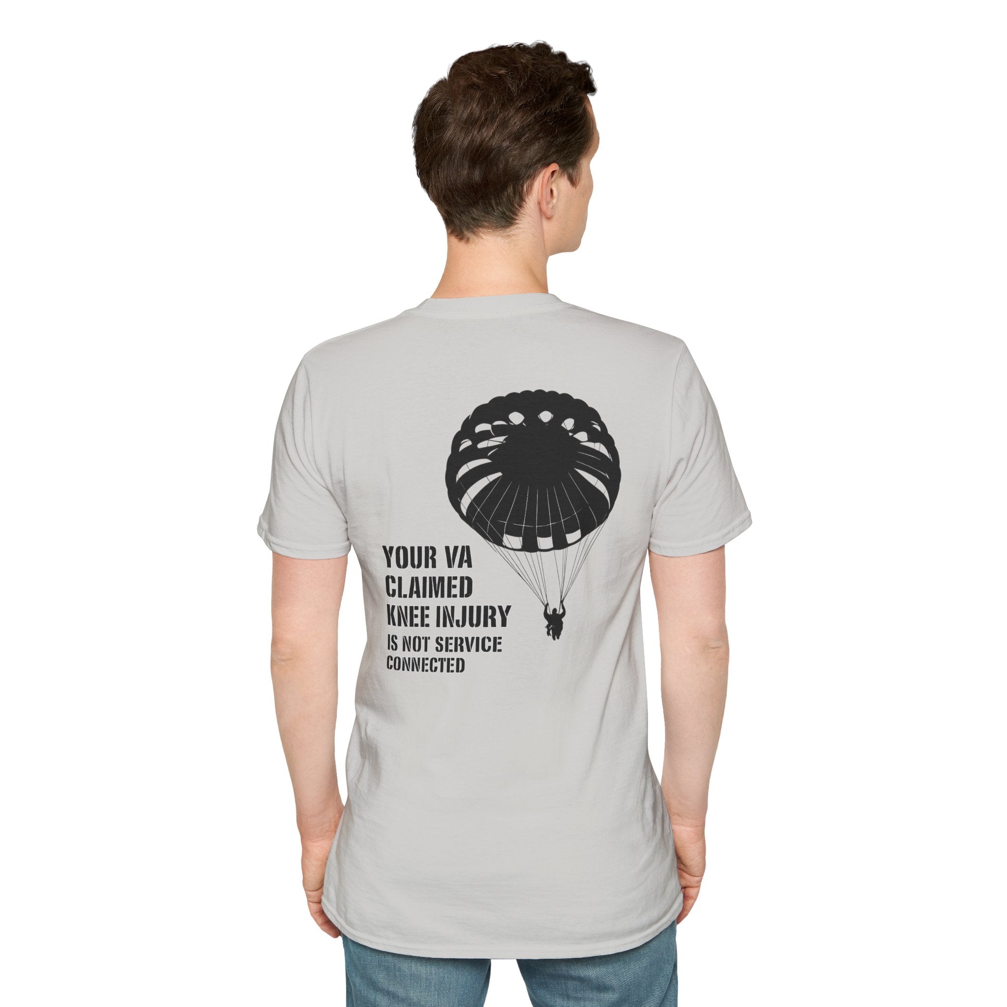 VA Knee injury claim is not service connected T-Shirt | Ironsight Syndicate