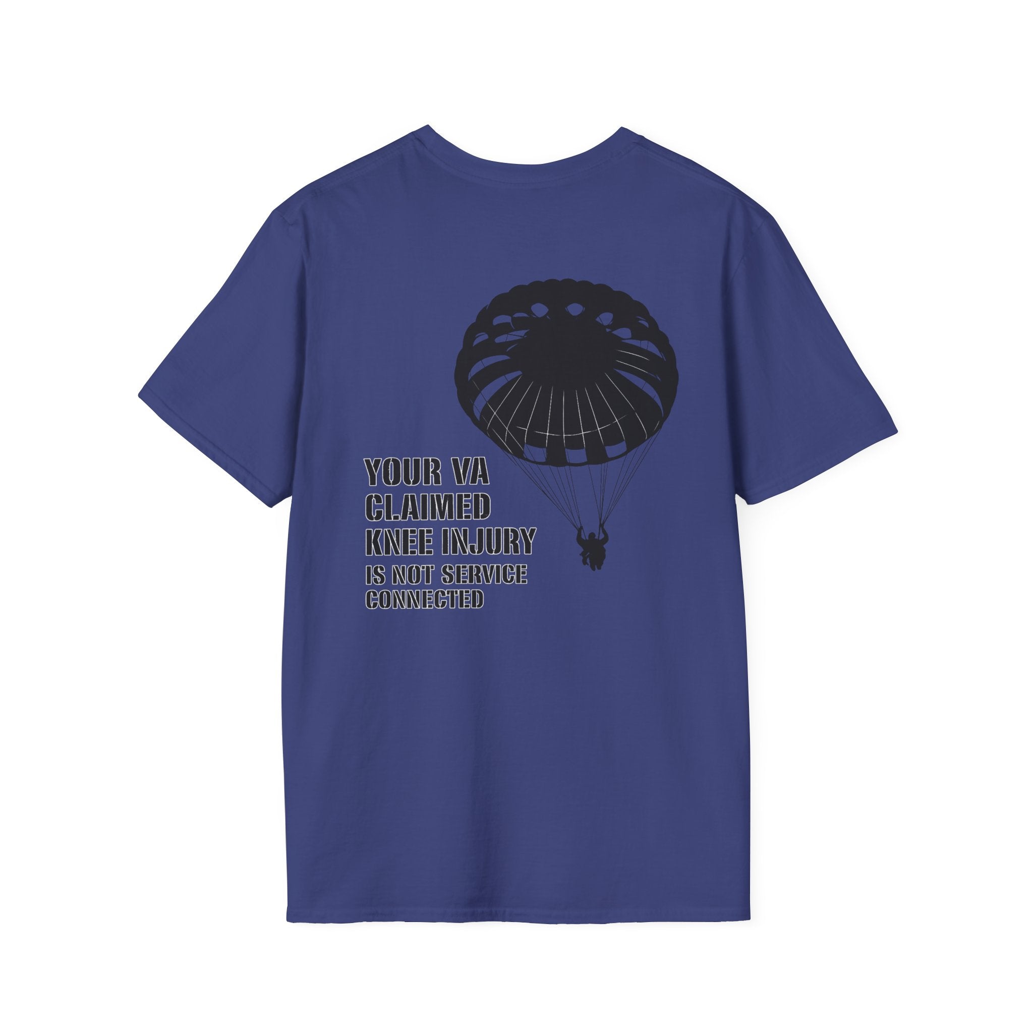VA Knee injury claim is not service connected T-Shirt | Ironsight Syndicate