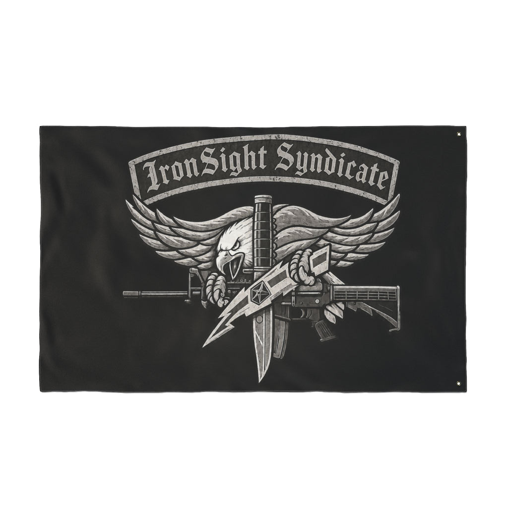 Double Sided SWAT Eagle Flag