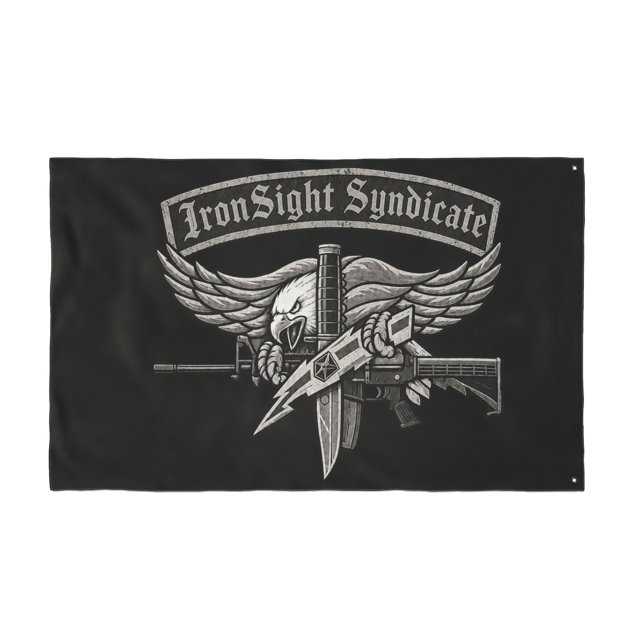 Double Sided SWAT Eagle Flag