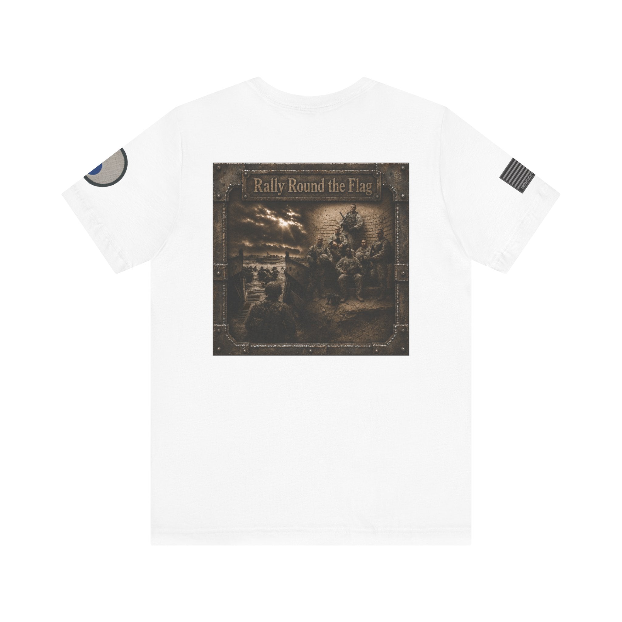 29th Infantry Division 1-115th Infantry Regiment T-Shirt | Patriotic Military Graphic Tee for Veterans & Patriots, Adult (13 and up), unisex