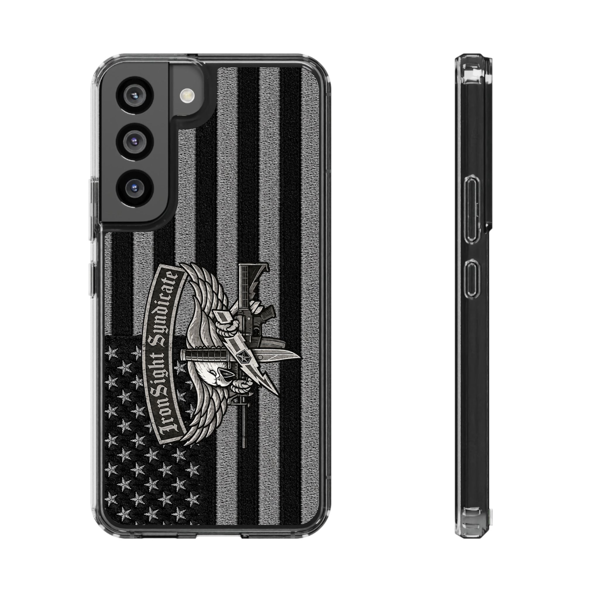 SWAT Eagle Clear Impact-Resistant Phone Case | Ironsight Syndicate