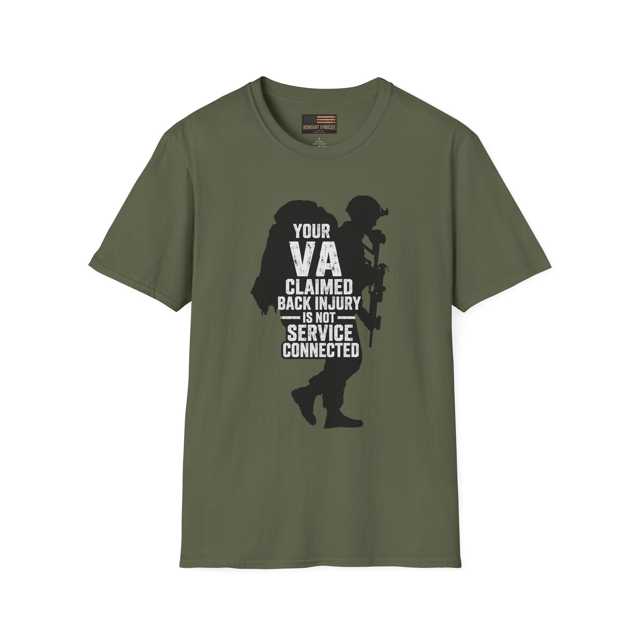 VA Claim Denied Graphic Front T-Shirt