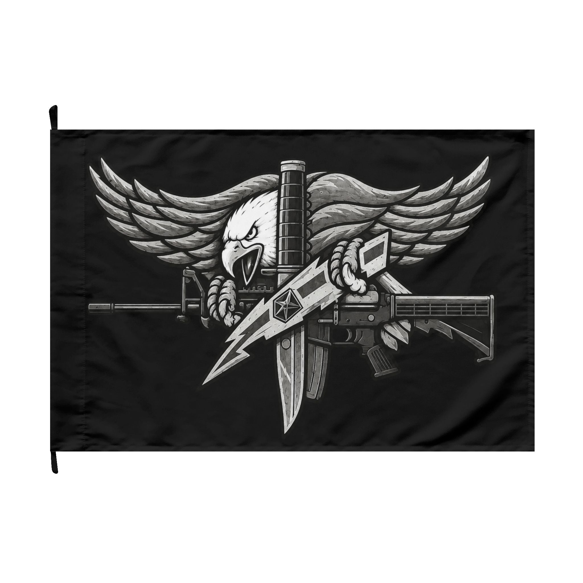 Double-Sided SWAT Eagle Law Enforcement Only Flag - 36 x 24 in | Ironsight Syndicate